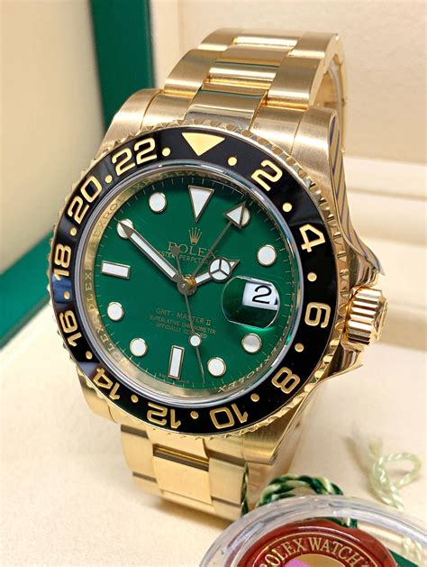 rolex interieur vert|montre rolex vertes.